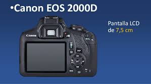 Nueva Canon Profesional EOS 2000D